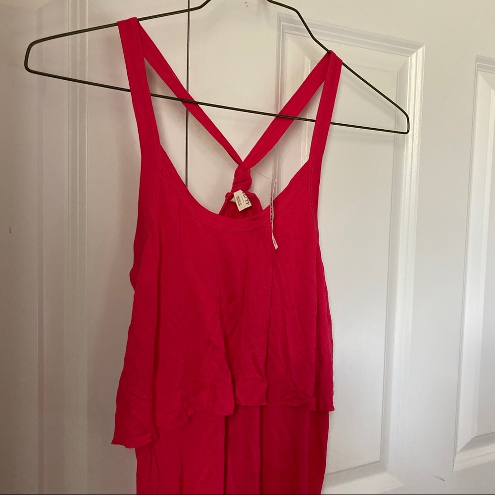 Old Navy Hot Pink Racerback Tank - Picture 5 of 8